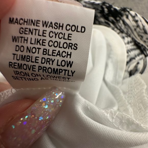 NY Collection Short Sleeve Top Petite Small Lined Tank Underneath Stretch Textur - Picture 14 of 15